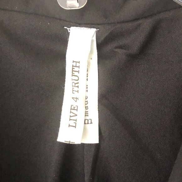 Live 4 Truth Top Corset Cropped Leopard Y2K  Black Brown SZ M NWT - Picture 3 of 8